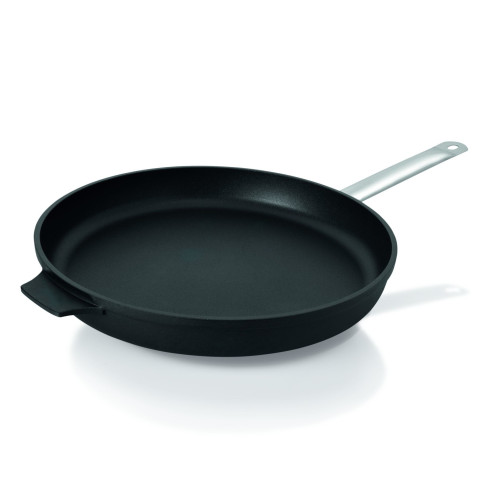 WAS Pfanne mit PTFE Antihaftbeschichtung Ø 36 cm Aluminium-Edelstahl