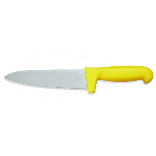 WAS Kochmesser Knife 69 HACCP 18 cm gelb Edelstahl