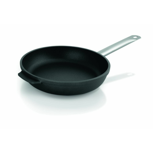 WAS Pfanne mit PTFE Antihaftbeschichtung Ø 24 cm Aluminium-Edelstahl