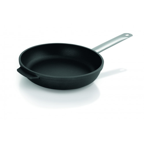 WAS Pfanne mit PTFE Antihaftbeschichtung Ø 28 cm Aluminium-Edelstahl