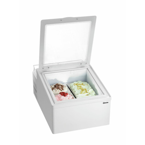 Bartscher Eisvitrine 2 x 5 L-F