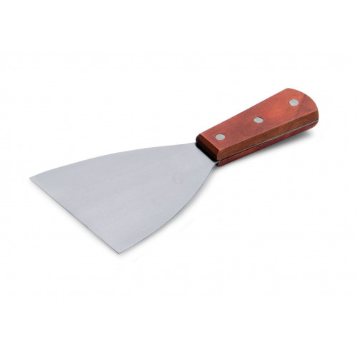 WAS Spachtel mit Holzgriff 21 cm Edelstahl
