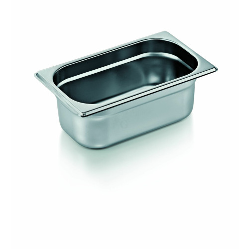 WAS 6 Stk. GN 75 Eco Behälter 1/4-150 mm Chromnickelstahl