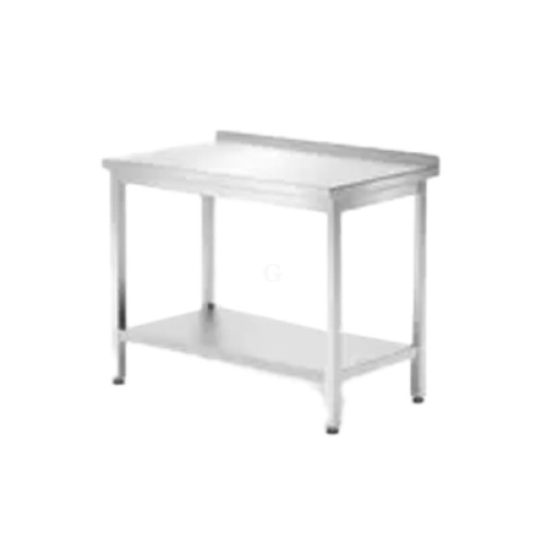 Hendi Budget Line Wandarbeitstisch mit einem Ablageboden - geschraubt, 1000x600x(H)850mm