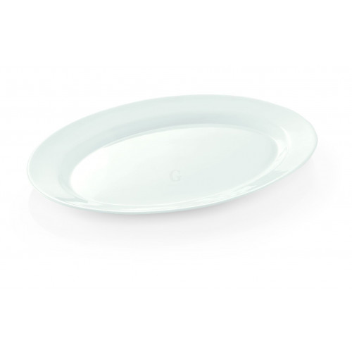 WAS Platte Uni 30,5 x 22,5 cm Opalglas
