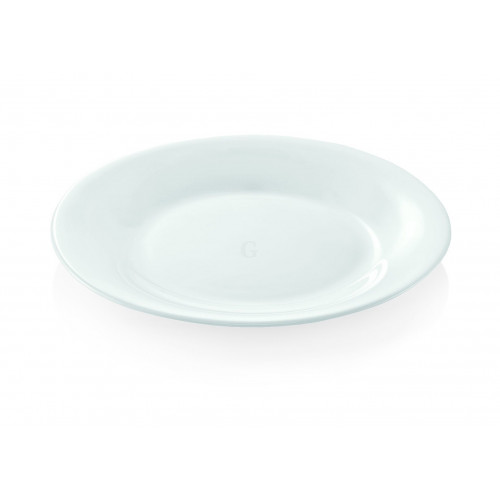 WAS Teller Uni flach Ø 25 cm Opalglas