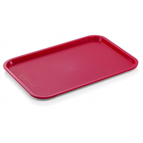 WAS Tablett Tray 92 35 x 27 x 2 cm rot Polypropylen