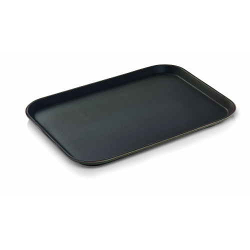 WAS Tablett 46 x 35,5 cm braun Polypropylen