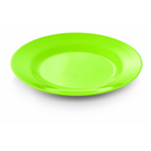 WAS Teller flach Ø 23 cm grün, 12 Stk. Melamin