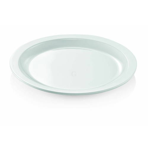 WAS Teller flach schmaler Rand Ø 27 cm, 12 Stk. Melamin