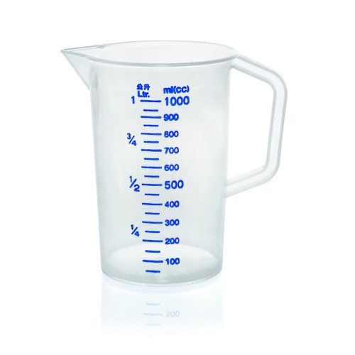 WAS Messbecher 1 Liter Polypropylen