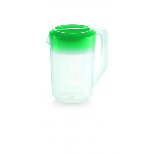 WAS Messbecher grüner Deckel 1,8 Liter Polypropylen