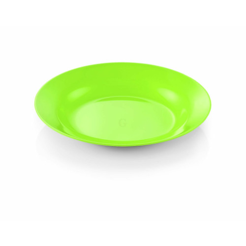 WAS Teller tief Ø 20 cm grün, 12 Stk.  Melamin