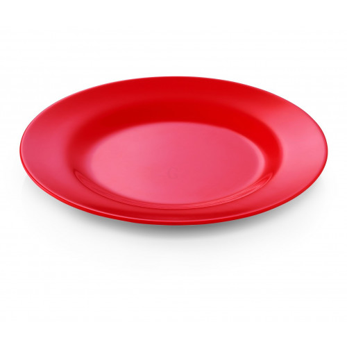 WAS Teller flach Ø 20 cm rot Melamin