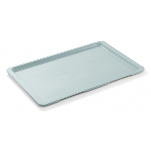 WAS EN Tablett Tray 96 53 x 37 cm lichtgrau Polyester