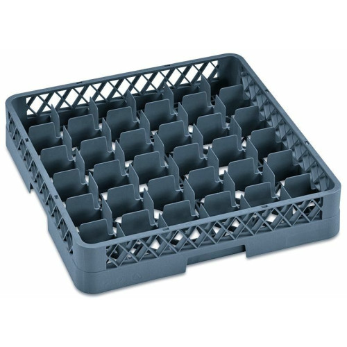 WAS Gläserkorb Dish Rack 98 mit 36 Einteilungen,50 x 50 x 10 cm Polypropylen