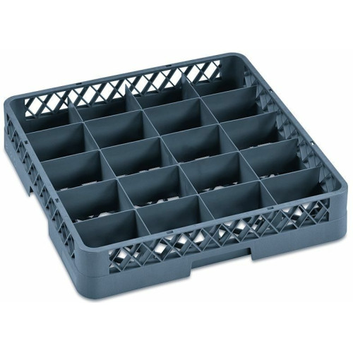 WAS Tassenkorb Dish Rack 98 mit 20 Einteilungen,50 x 50 x 10 cm Polypropylen