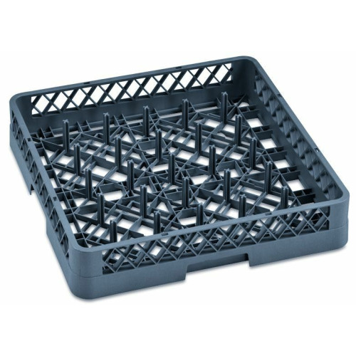 WAS Tellerkorb Dish Rack 98 mit 25 Fingern,50 x 50 x 10 cm Polypropylen