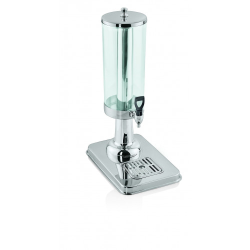 WAS Getränkedispenser 3 Liter 21,5 x 31,5 x 50 cm Chromnickelstahl