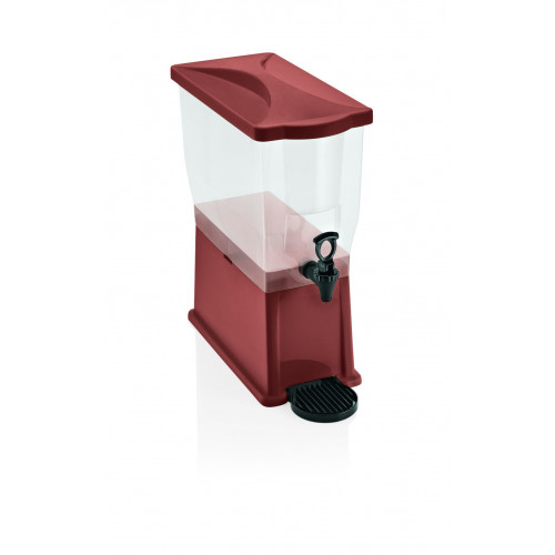 WAS Getränkedispenser 14 Liter braun Polypropylen