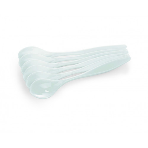 WAS Eierlöffel Set 6-teilig 14,5 cm Kunststoff