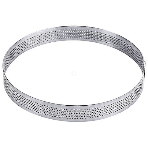Contacto Tortenring, perforiert, 15 cm