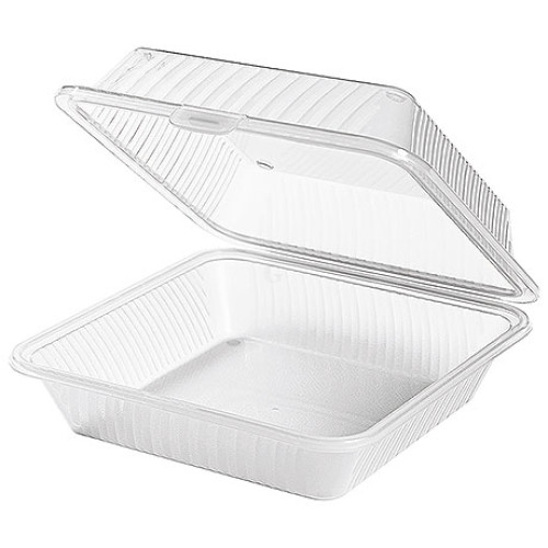 Contacto Eco-Takeouts Behälter, weiß 
