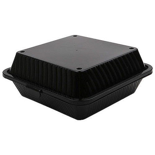 Contacto Eco-Takeouts Behälter, schwarz