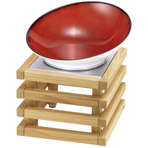 Frilich RAISER OAK Buffetschale, rot 285 mm