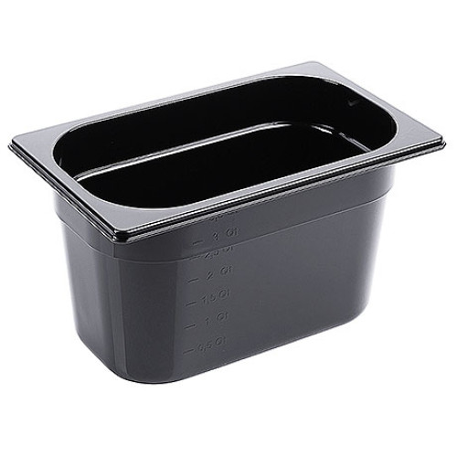 Contacto GN Polycarbonat, schwarz 3,72 l