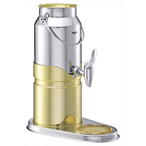 Frilich UNISON Milchkanne, vergoldet 3 Liter