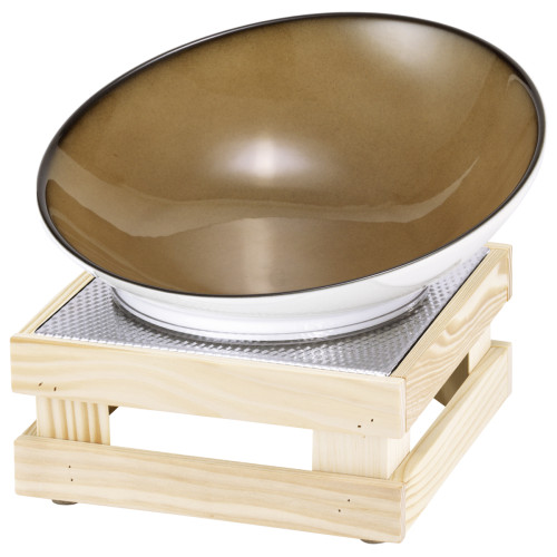 Frilich RAISER NATURE Buffetschale, caramel 220 mm