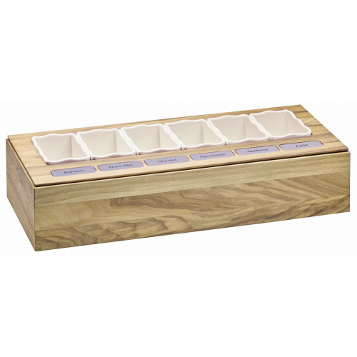 Frilich BOX OAK Brain Food Display