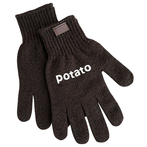 Contacto Gemüseschutzhandschuhe, braun