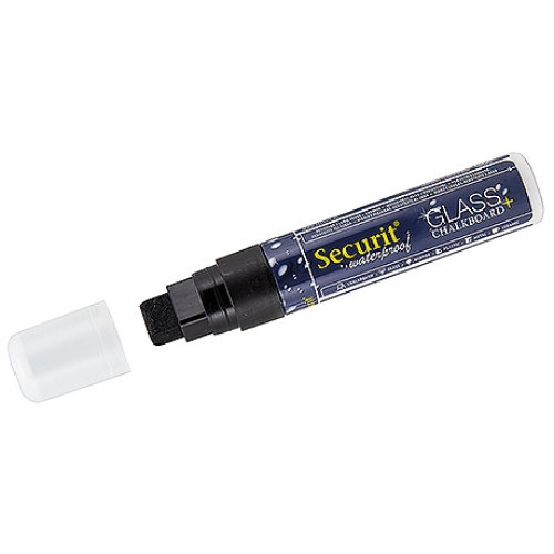 Contacto Kreidemarker breit, wetterfest, schwarz