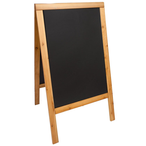 Contacto Doppeltafel groß, teak