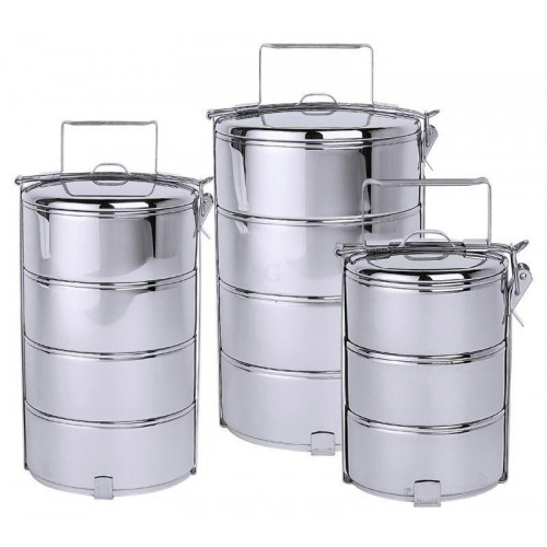 Contacto Etagen-Essenträger, 4 Etagen, 0,6 l