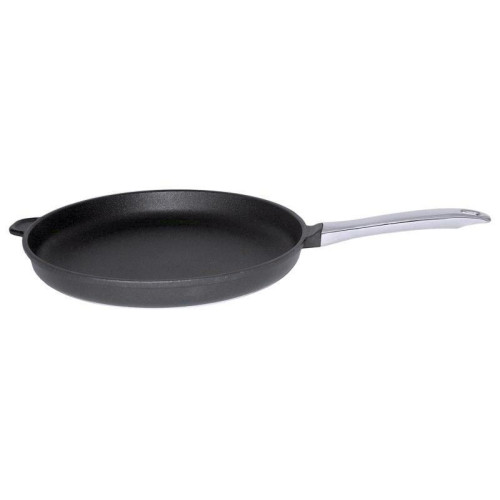 Contacto Aluminiumguss-Pfanne, flache Form, 280 mm