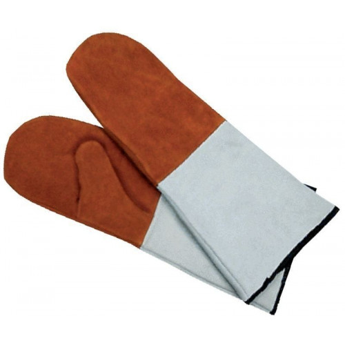 Contacto Paar Lederhandschuhe, braun