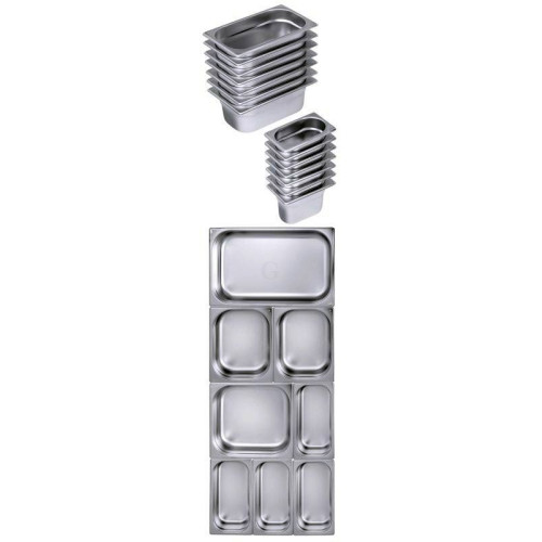 Contacto GastroNorm-Behälter GN 2/8 Serie 7000 0,5 l