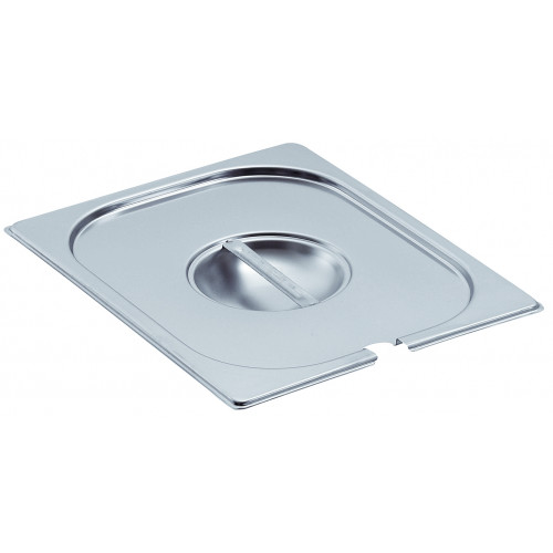 Bartscher Deckel 1/2GN mit Löffelaussparung