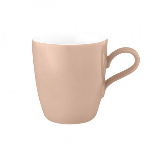 Seltmann Weiden COUP Fine Dining Fashion Becher mit Henkel 0,28 Liter M5389, altrosa 