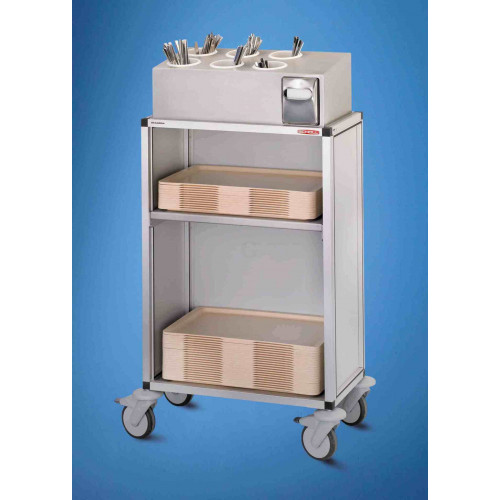 Scholl Besteck und Tablett-Ausgabewagen AGW 507-30