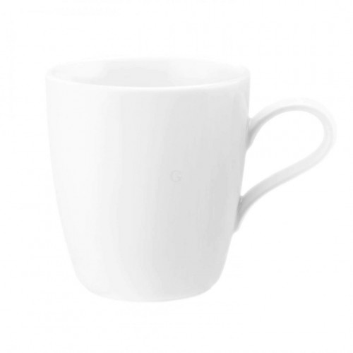 Seltmann Weiden COUP Fine Dining Fashion Becher mit Henkel 0,28 Liter M5389, weiß 