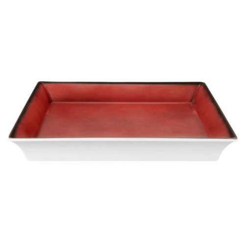 Bowl 5140 35x35x5 cm, ziegelrot