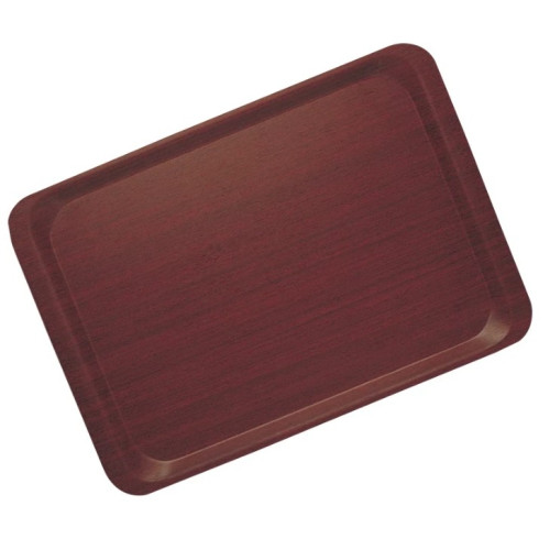 Cambro Capri Laminierte Schichtstofftabletts Mahagoni