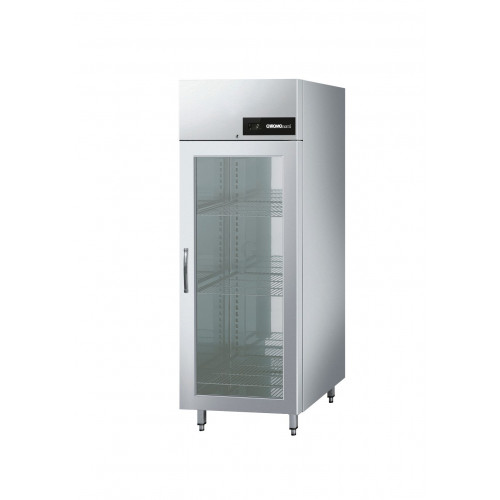 CHROMOnorm Kühlschrank NOVA 690 GN 2/1 Glastür