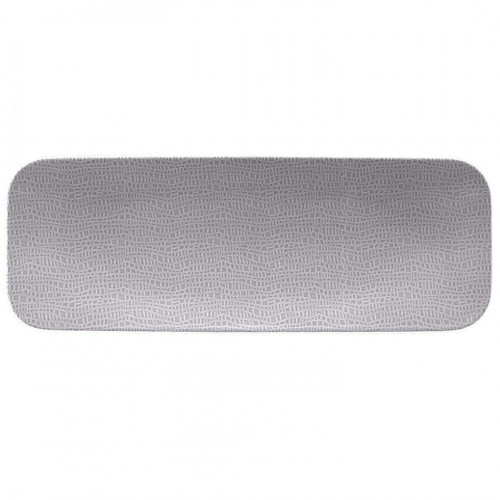 Seltmann Weiden COUP Fine Dining Fashion Coupplatte rechteckig 38x14 cm M5388, grau 