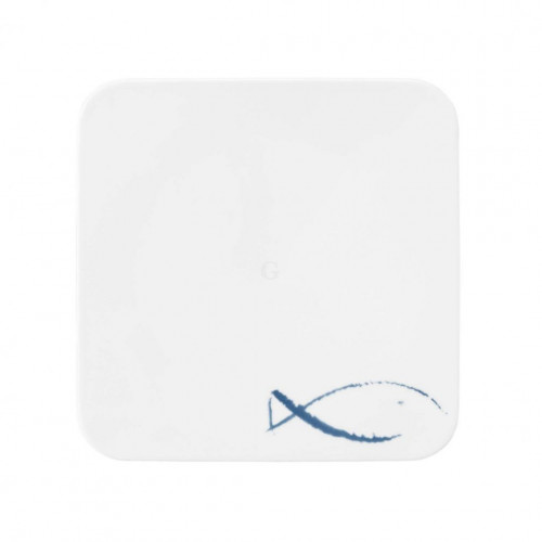 Coup Fine Dining Blue Sea Coupteller flach eckig 26x26 M5383