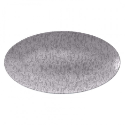 Seltmann Weiden COUP Fine Dining Fashion Coupplatte 33x18 cm M5379, grau 